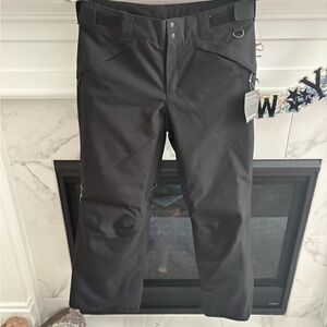 Eddie Bauer Black Insulated Ski Pants